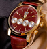 Часы Ferrari Maranello кварц (Красный + Золото)