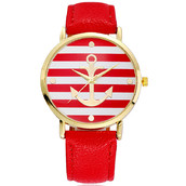 Часы женские Geneva Marine (Красные)